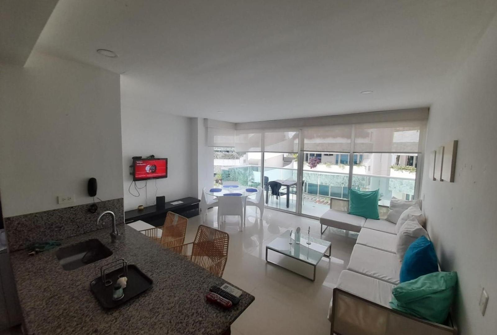 Apartamento Edificio Acceso Directo Al Mar Primera Linea De Playa 2 Cartagena